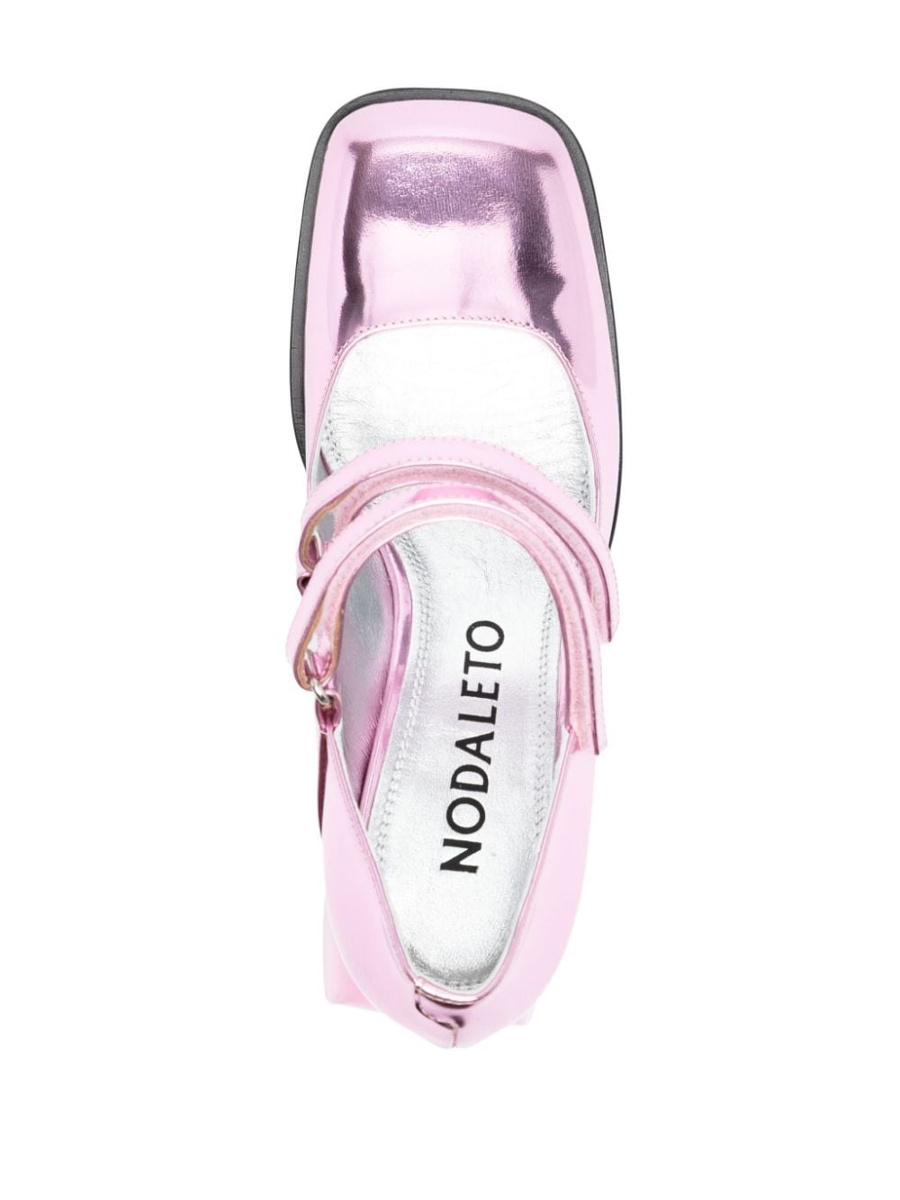 Bacara 75mm metallic pumps - 4