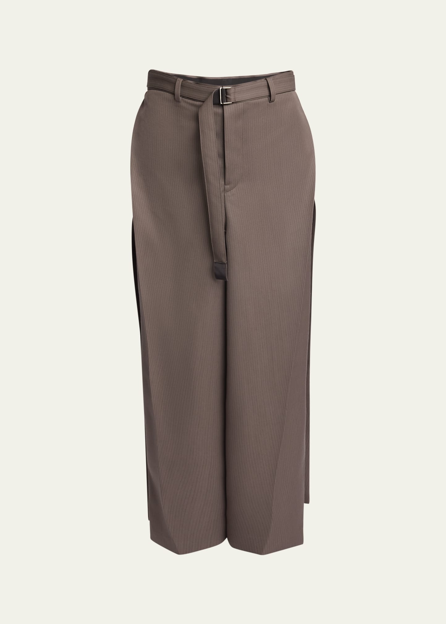 【送料&関税込】Sacai Pleated Straight Skirt Sacai Striped Pleated Skirt - Raleigh Vintage