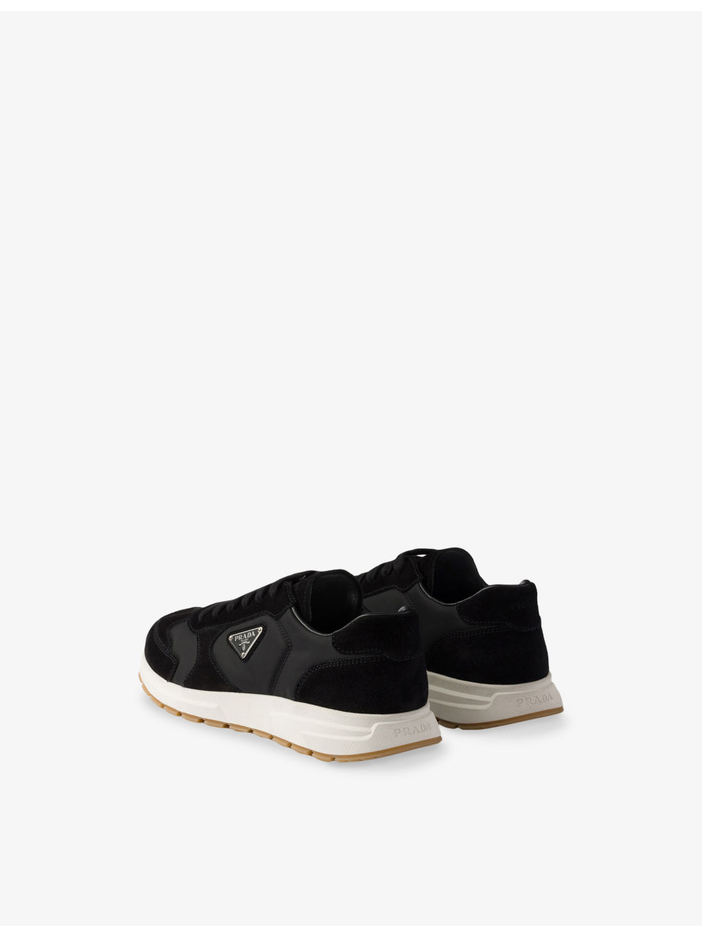 Prax Suede and Woven Trainers - 5