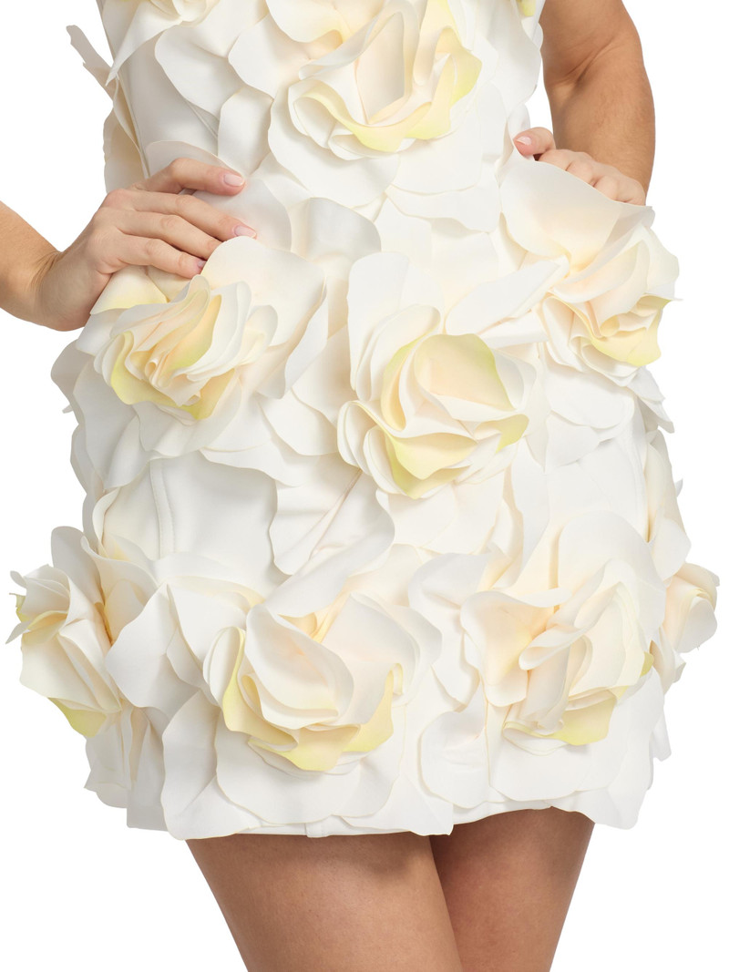Women's Jackhill 3D Floral Minidress - Ivory 6