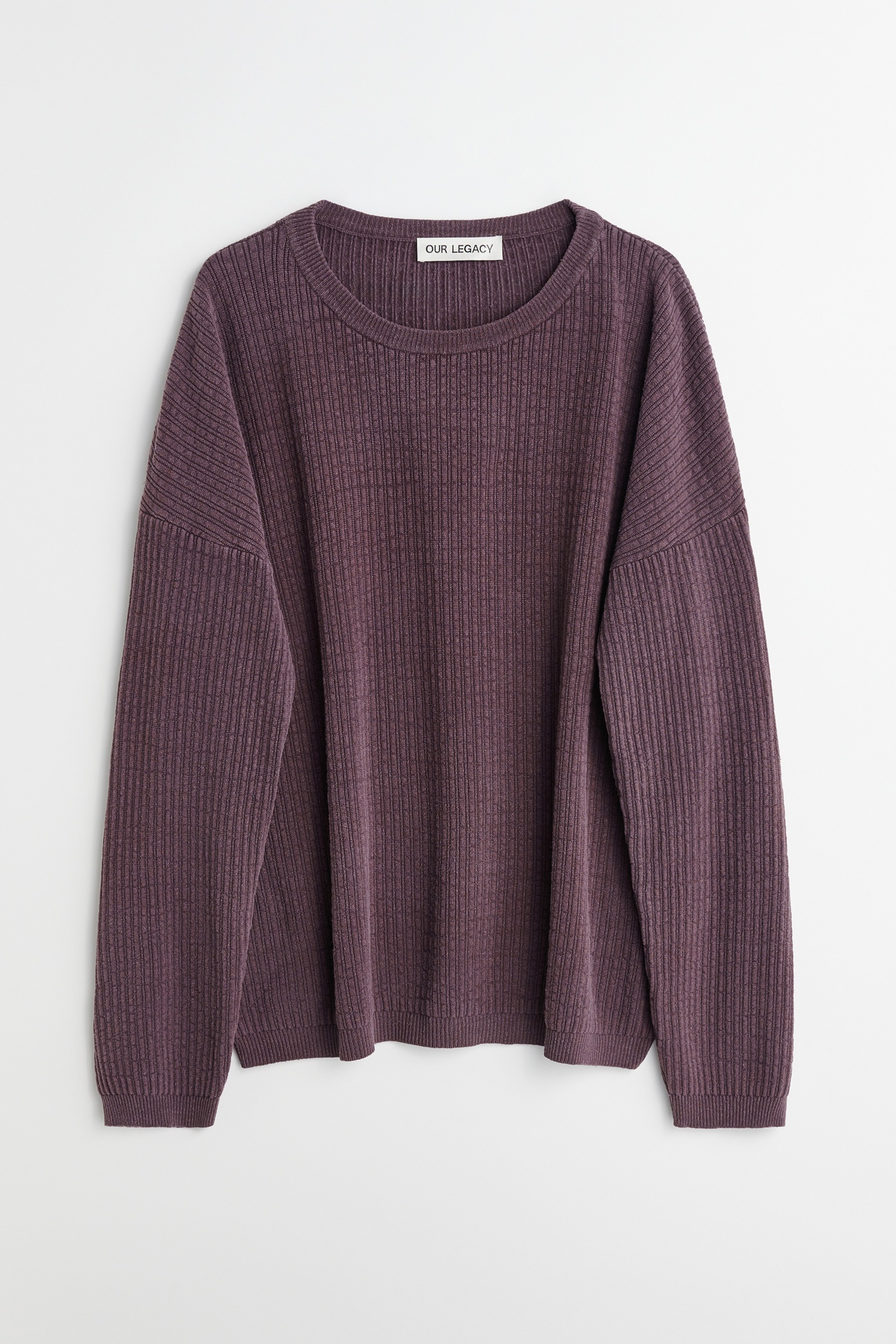 Popover Roundneck Mystic Plum Habitable Silk - 1