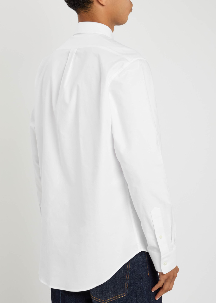 Givenchy Logo-embroidered Cotton Shirt - 3