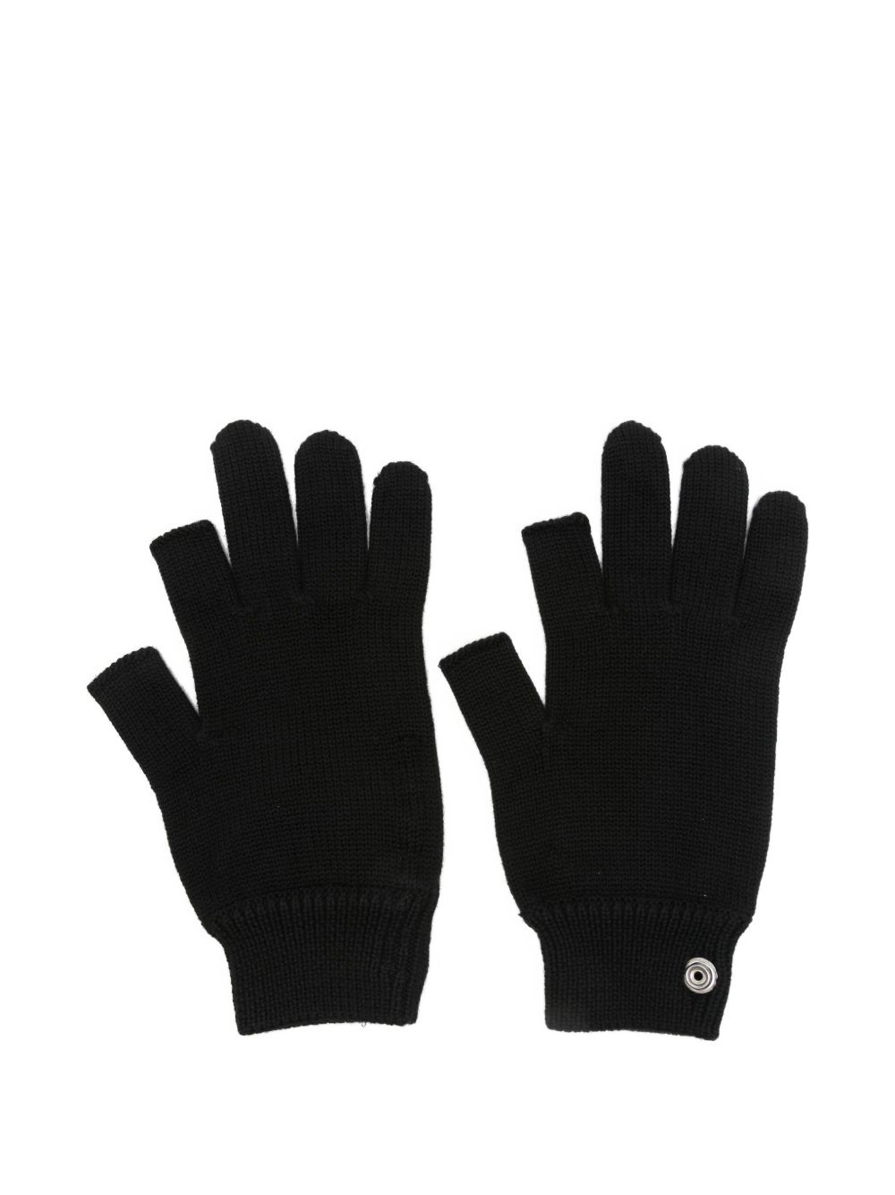 fingerless wool gloves - 1