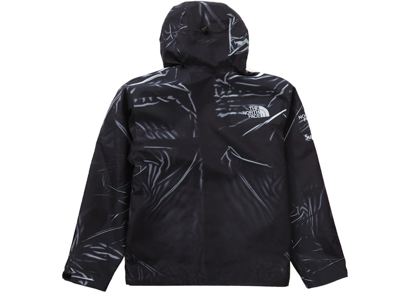 Supreme Supreme The North Face Printed Taped Seam Shell Trompe L'oeil Jacket Black outlook
