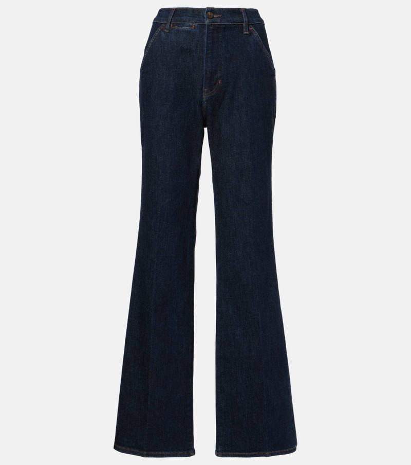 Crosbie high-rise wide-leg jeans - 1