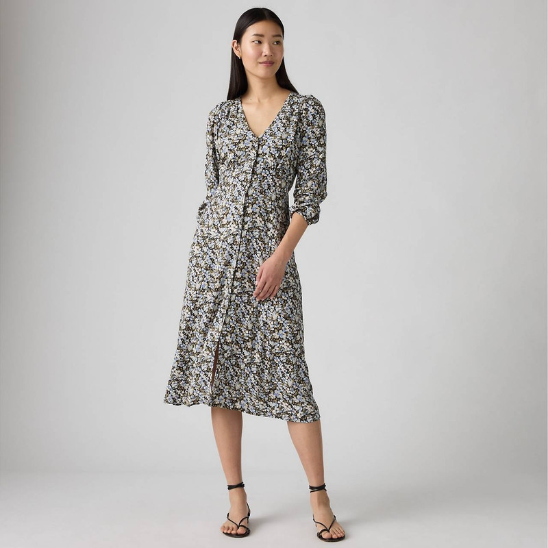 Levi's SARINA LONG SLEEVE MIDI DRESS outlook