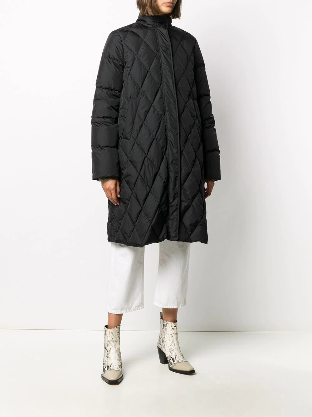 hooded padded coat  - 3