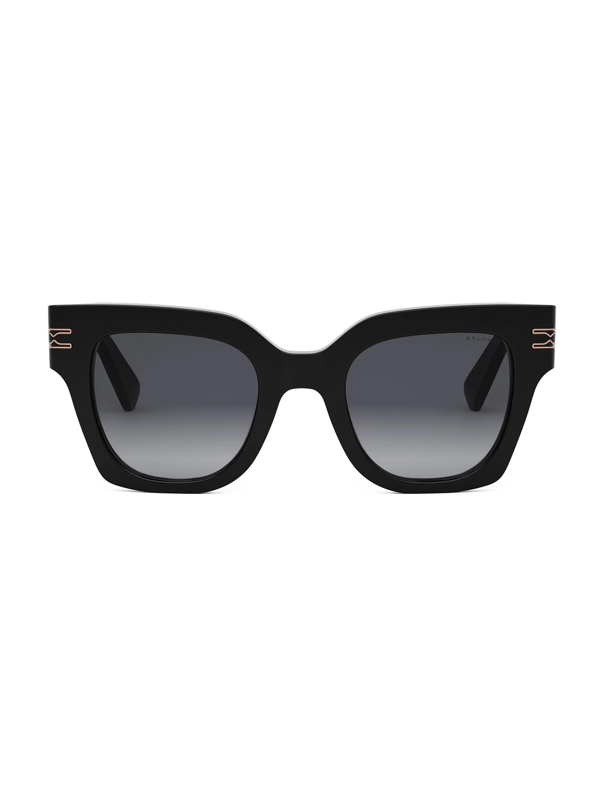 Women's B. ZERO1 49MM Butterfly Sunglasses - Black Grey Gradient - 1