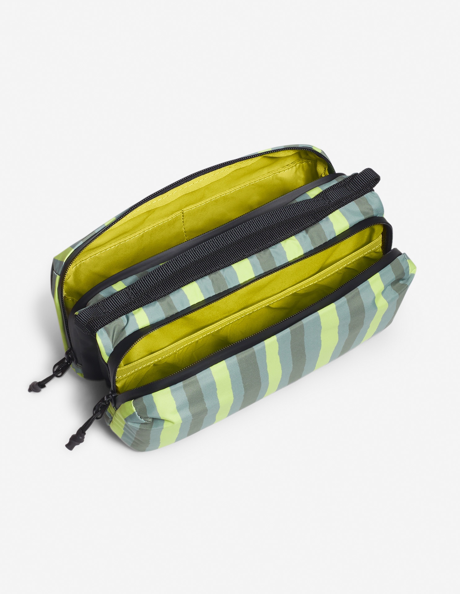 MAISON KITSUNE X TOPOLOGIE STRIPED BOTTLE BAG - 8
