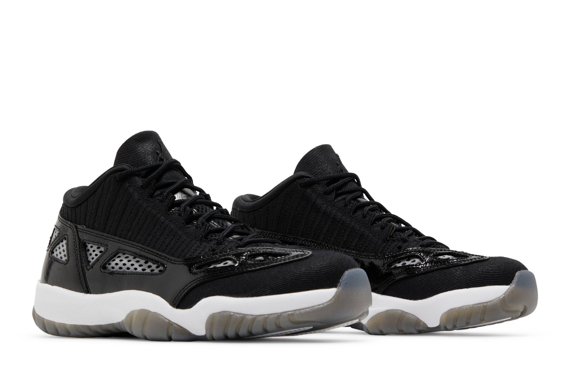 Air Jordan 11 Retro Low IE 'Black White' - 8