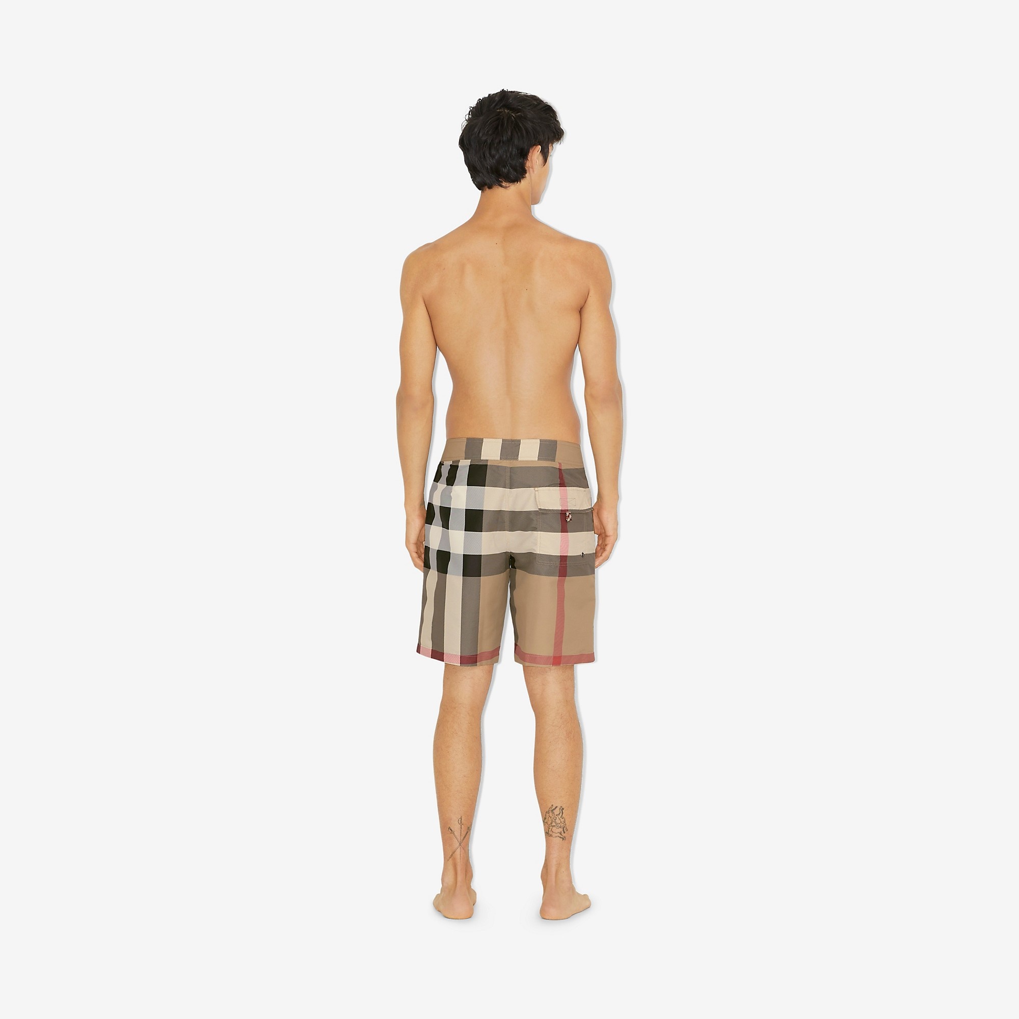 Check Swim Shorts - 4