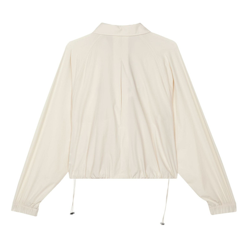 adidas (WMNS) adidas Tech Jacket Asia Sizing 'Whtie' IM8819 outlook