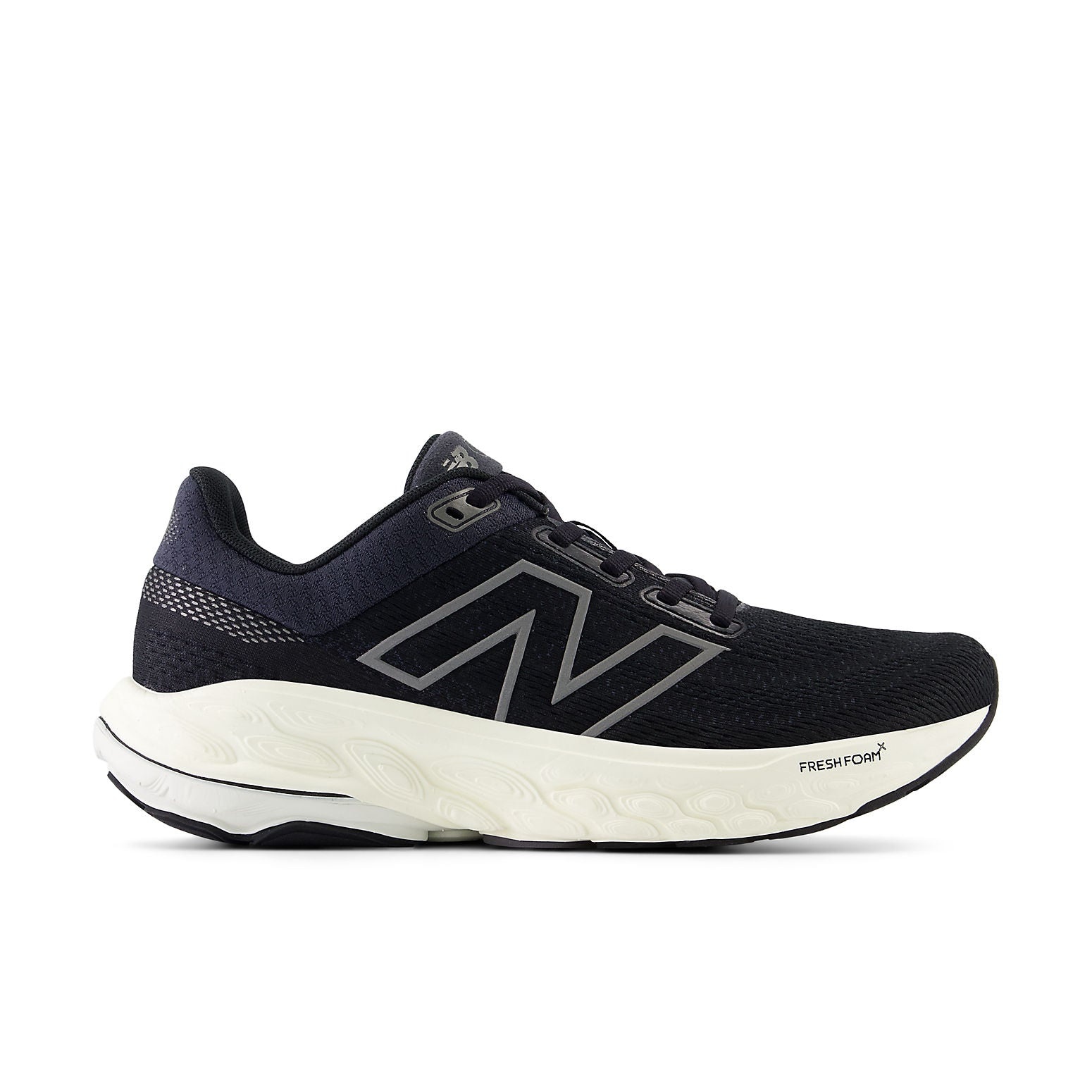 (WMNS) New Balance Fresh Foam Running Shoes 'Black White' W860A14 - 2