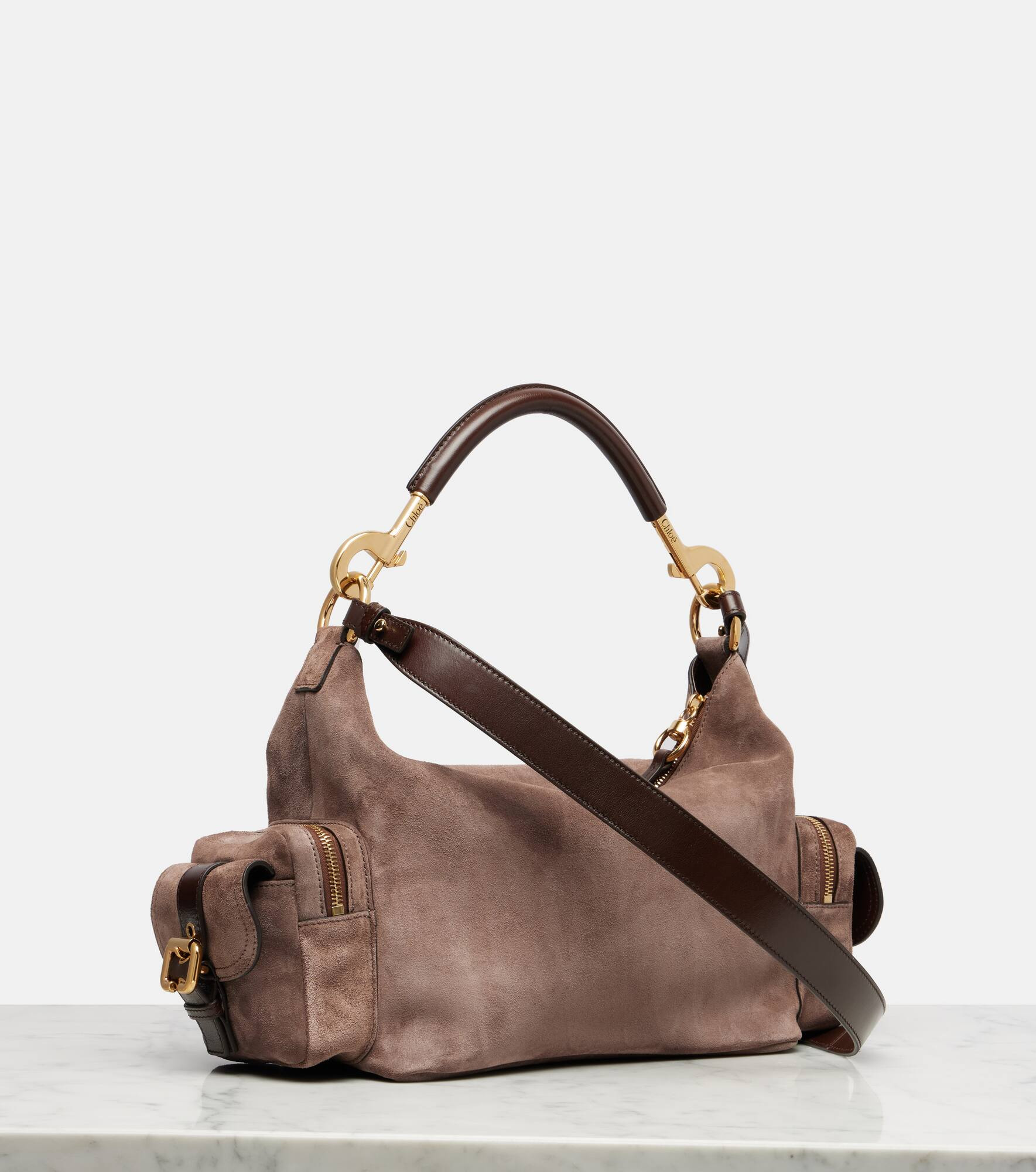 Suede camera bag - 4