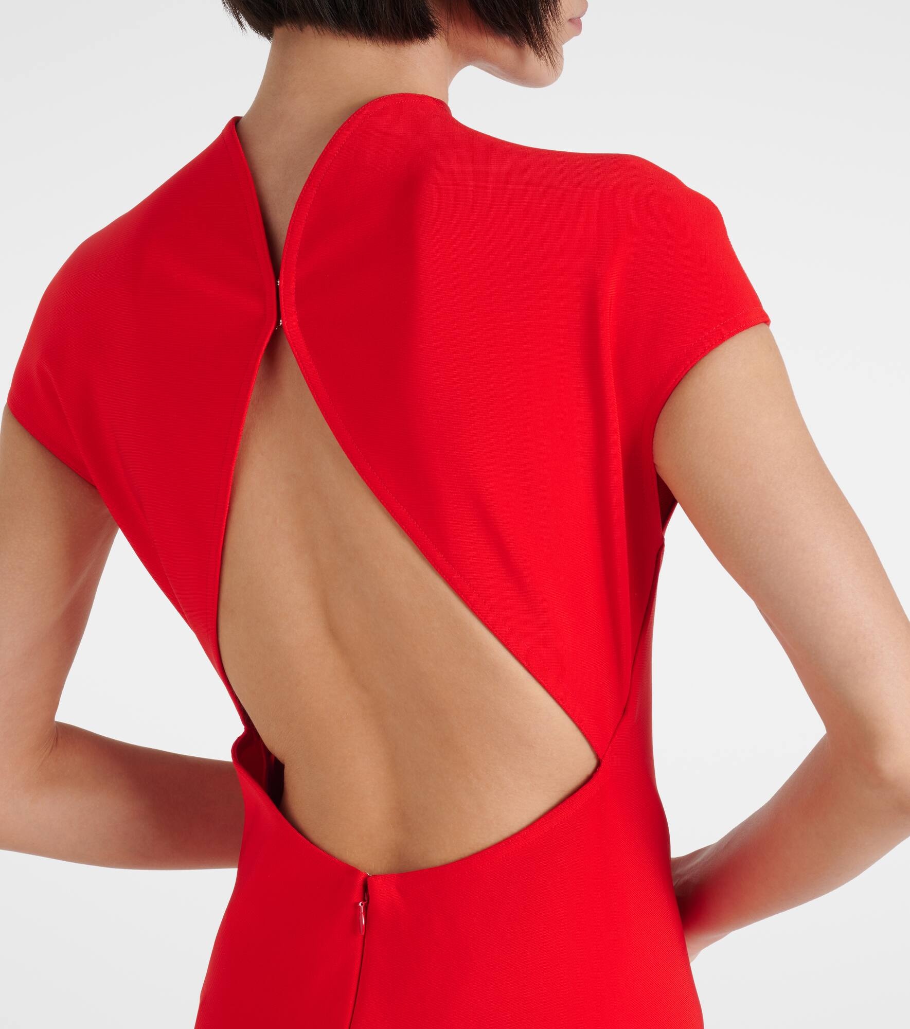 Cutout jersey maxi dress - 6