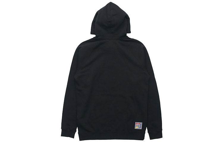 Air Jordan Air Sport Dna Hbr Patch Pattern Fleece Lined Knit Pullover Black CT6293-010 - 2