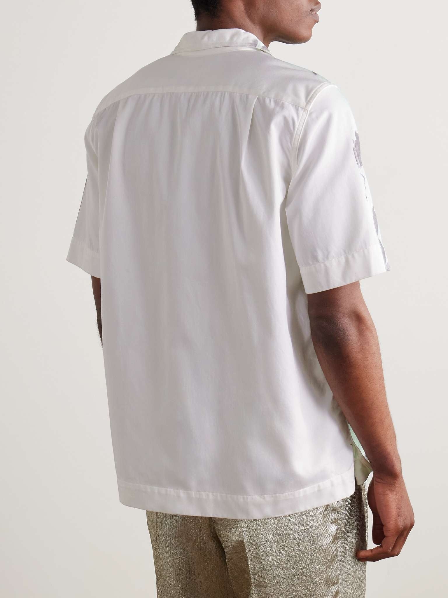 Camp-Collar Printed Cotton-Twill Shirt - 3