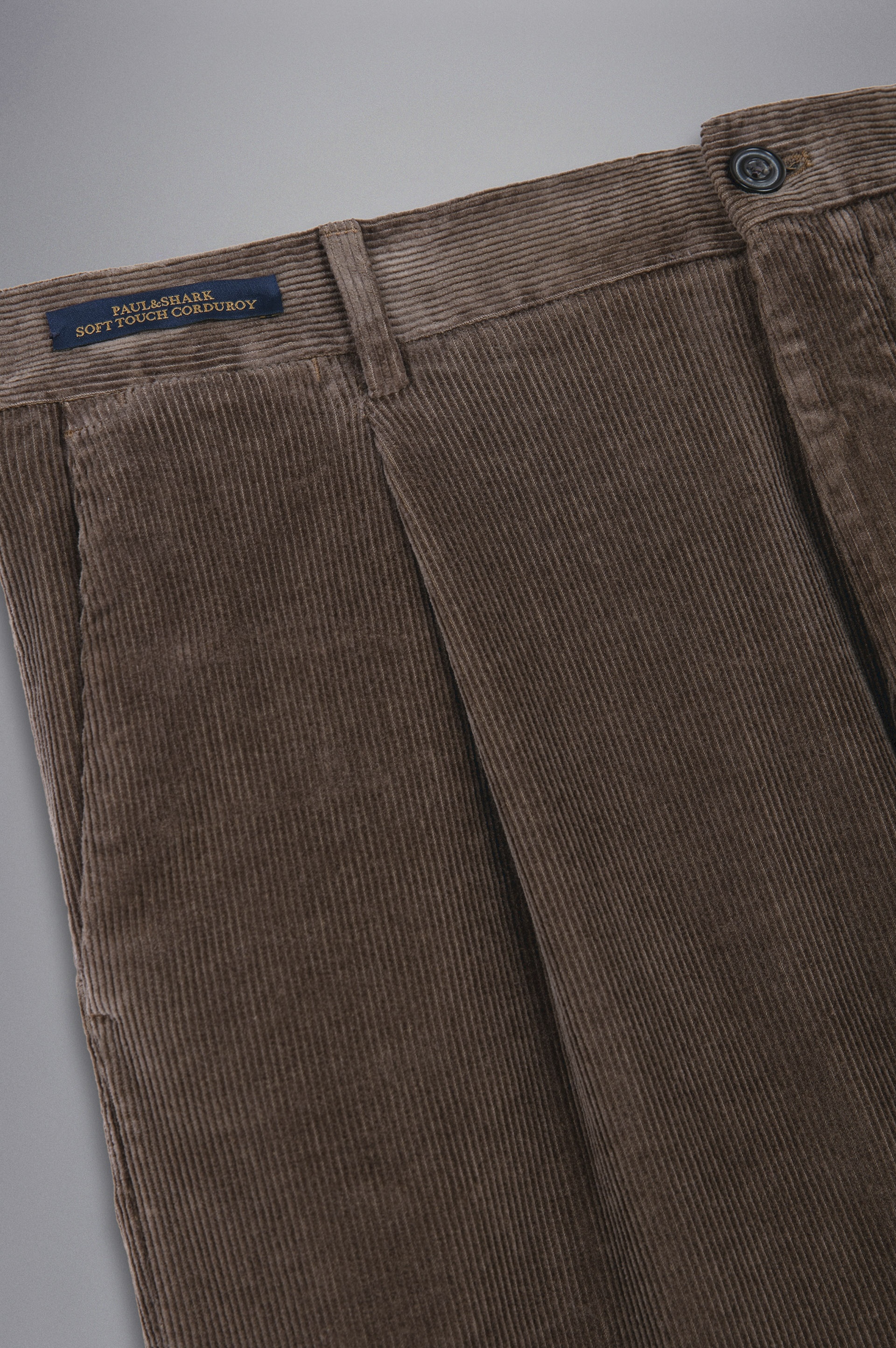 SOFT TOUCH CORDUROY CHINO TROUSERS - 5