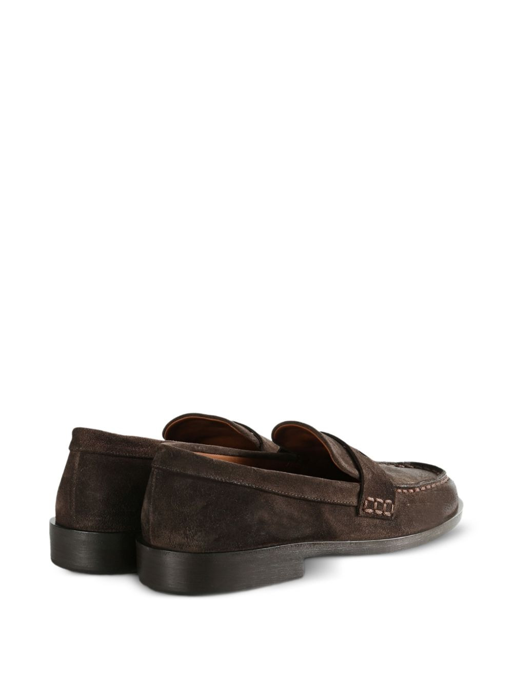 penny-strap leather loafers - 3