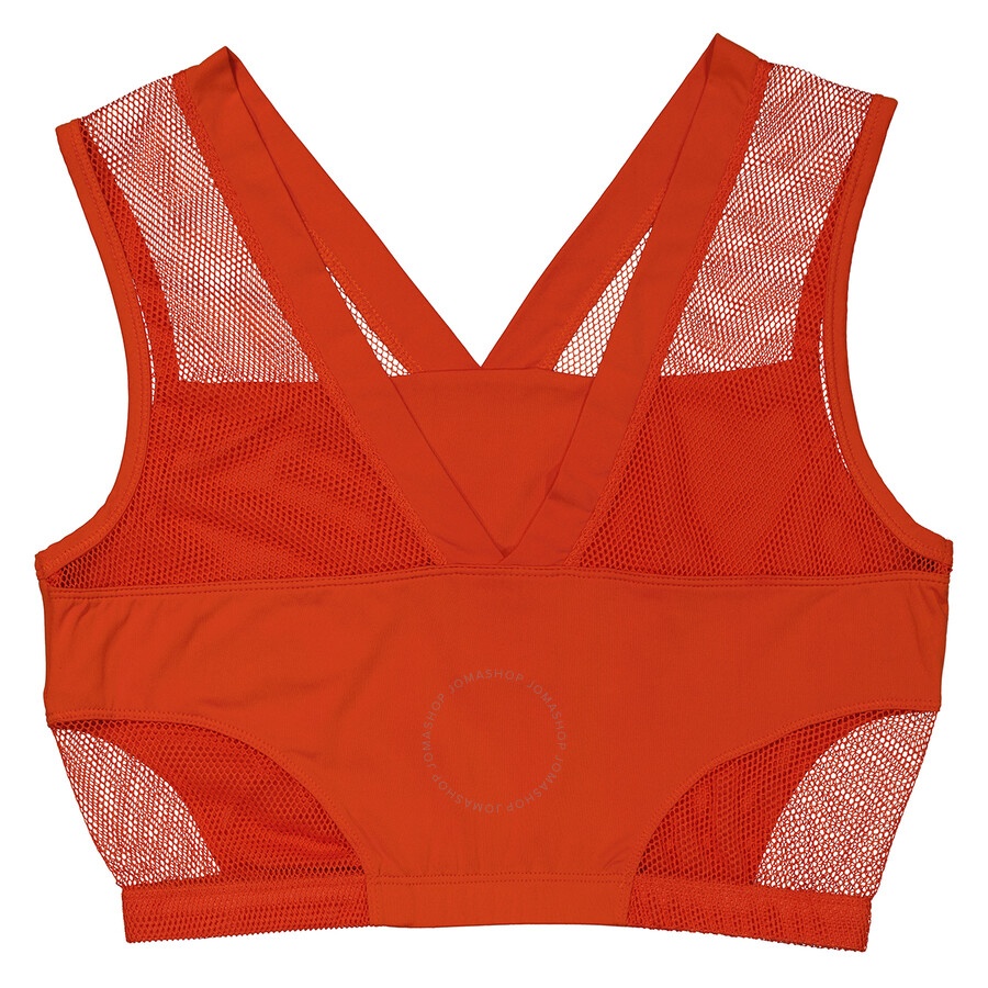 Kenzo Ladies Logo-print Orange Sports Bra - 2