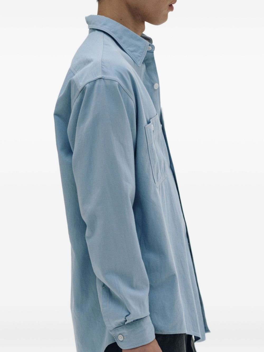 DOUBLE-POCKET LONG-SLEEVED SHIRT - 2