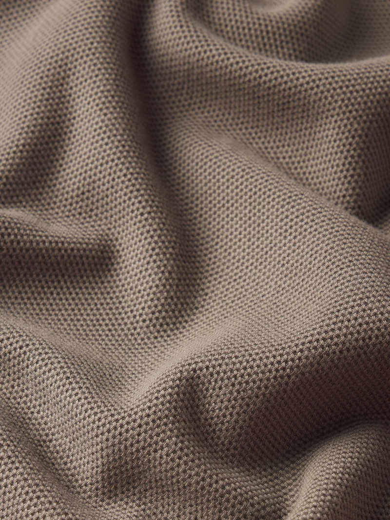 FRAME Jacquard Polo in Dark Sage outlook