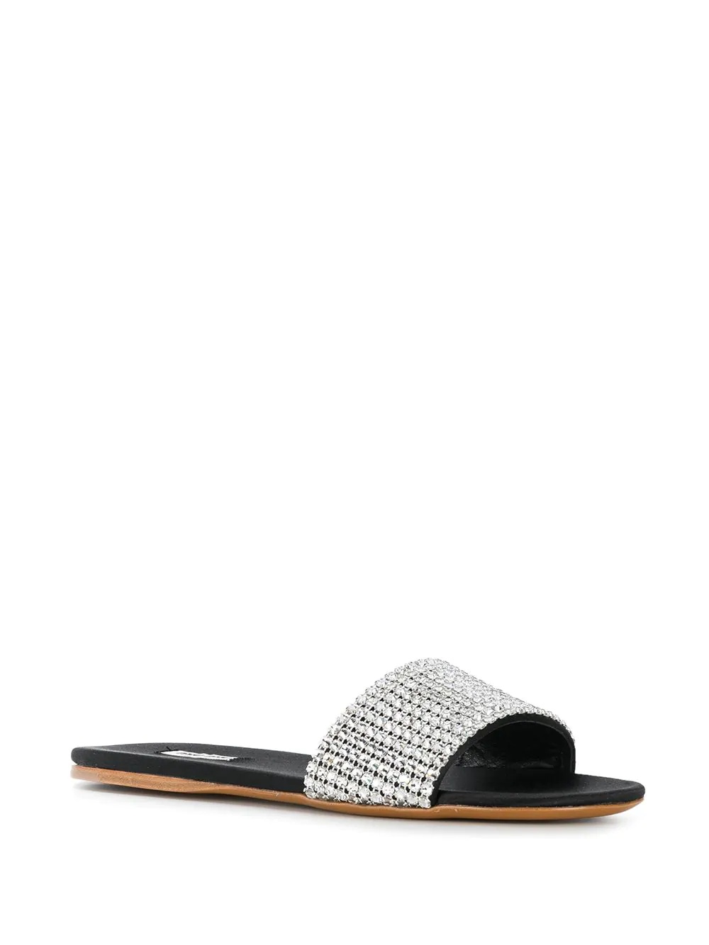 crystal-embellished slides - 2