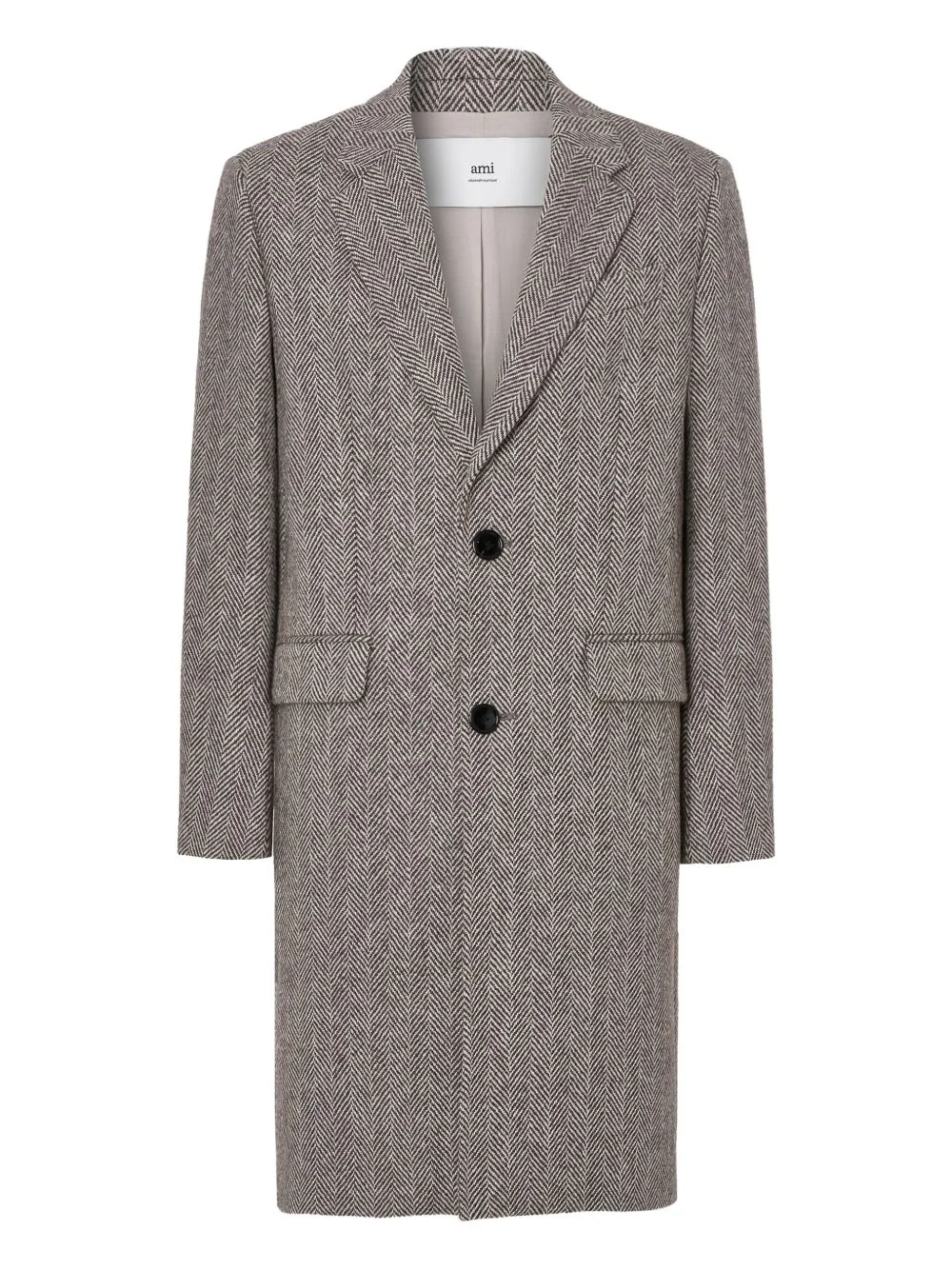 herringbone coat - 1