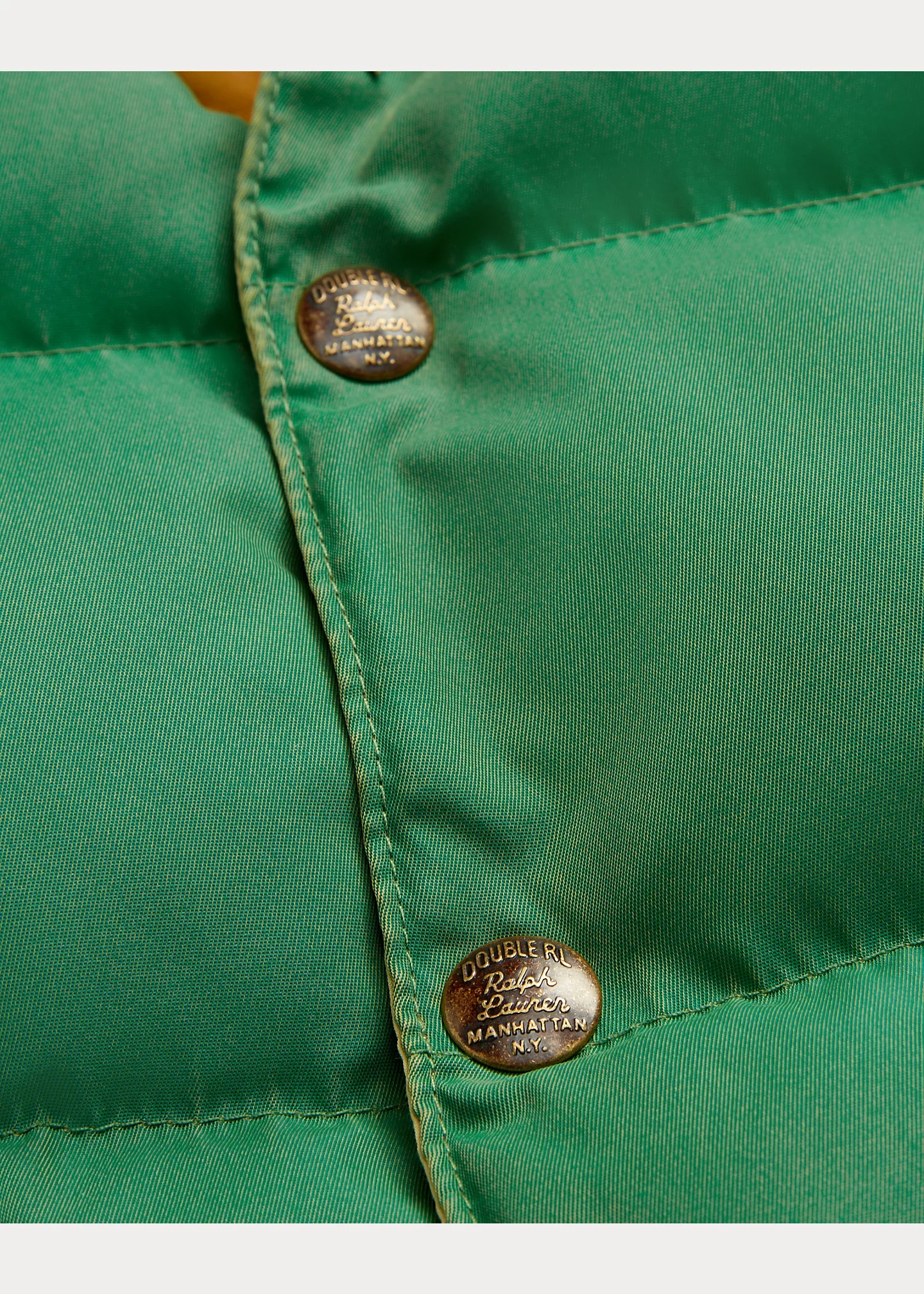 Leather-Yoke Quilted Vest - 4