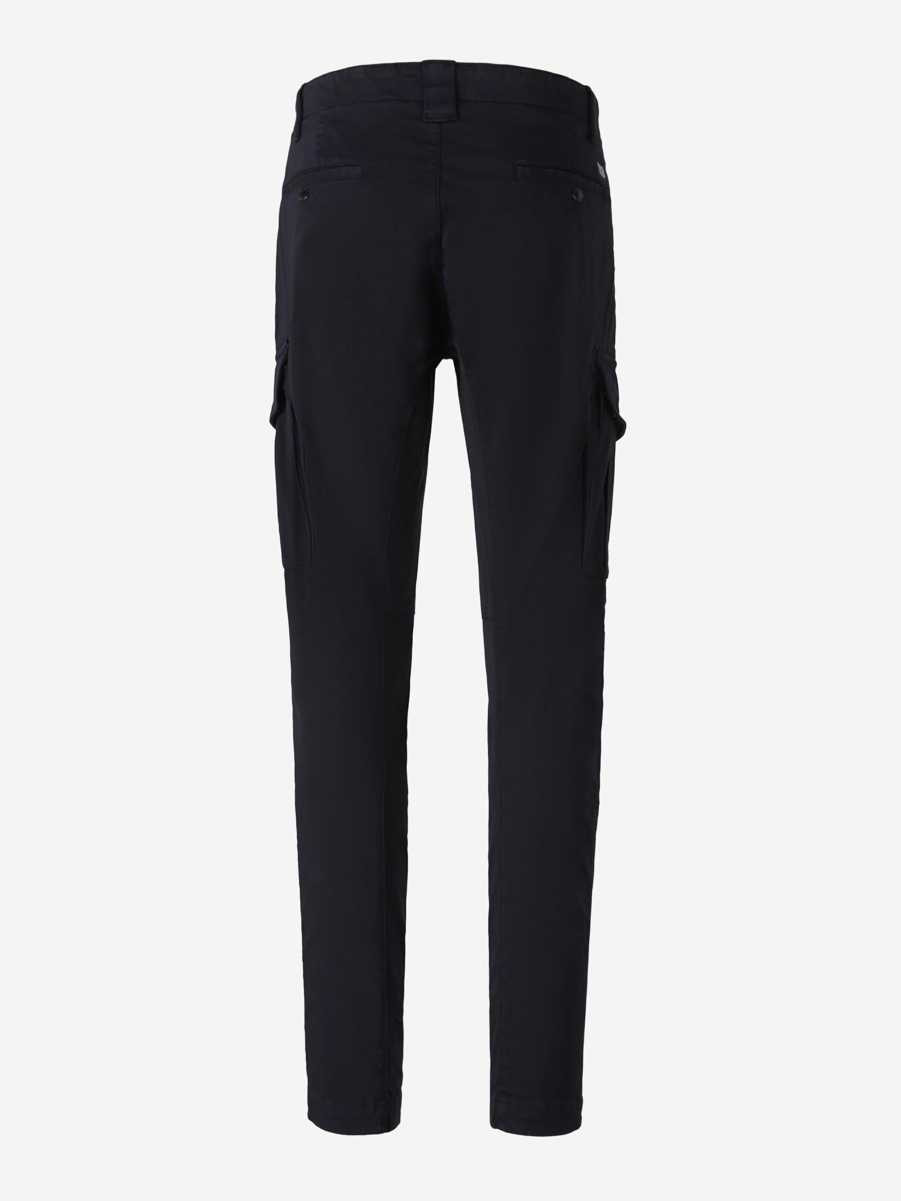 SATIN CARGO PANTS - 3