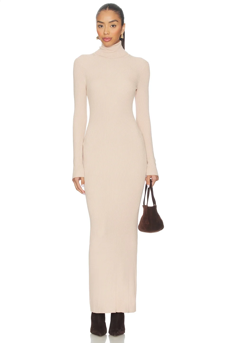 Turtleneck Dress - 1