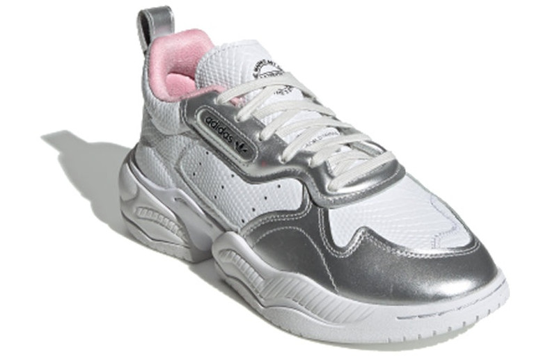 (WMNS) adidas Supercourt RX 'Crystal White True Pink' FV3671 2