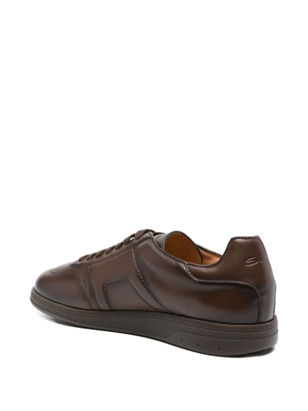 Oly leather lace-up sneakers - 3