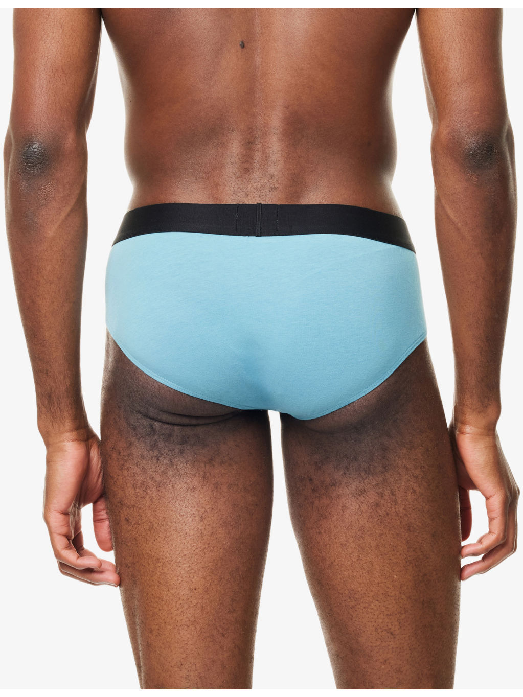 Logo-Waistband Pack of Three Stretch-Cotton Briefs - 3