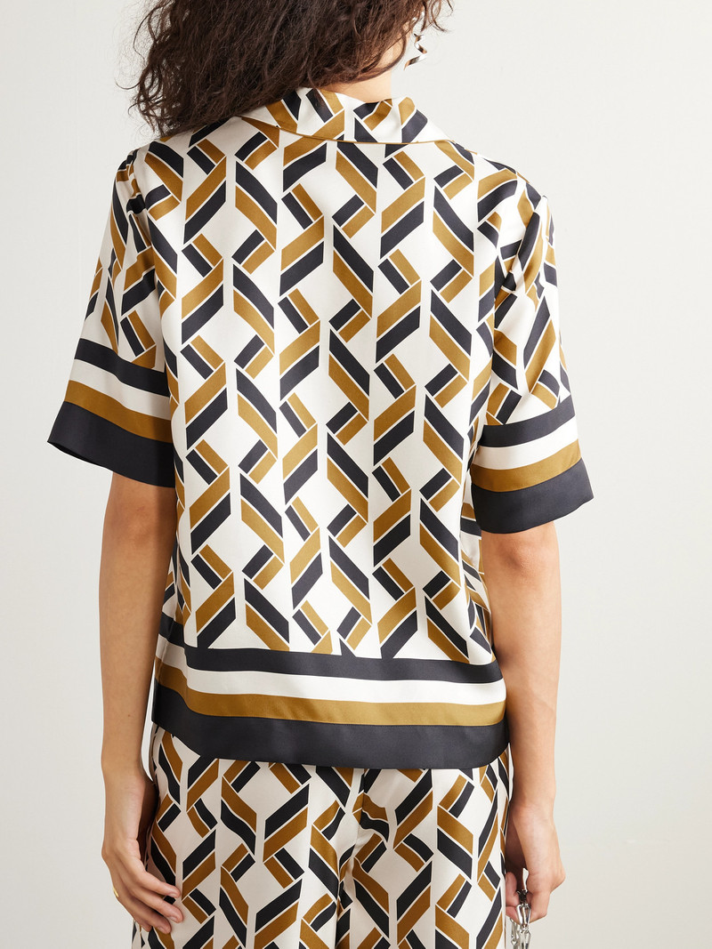 Sonore Printed Silk-twill Shirt 3