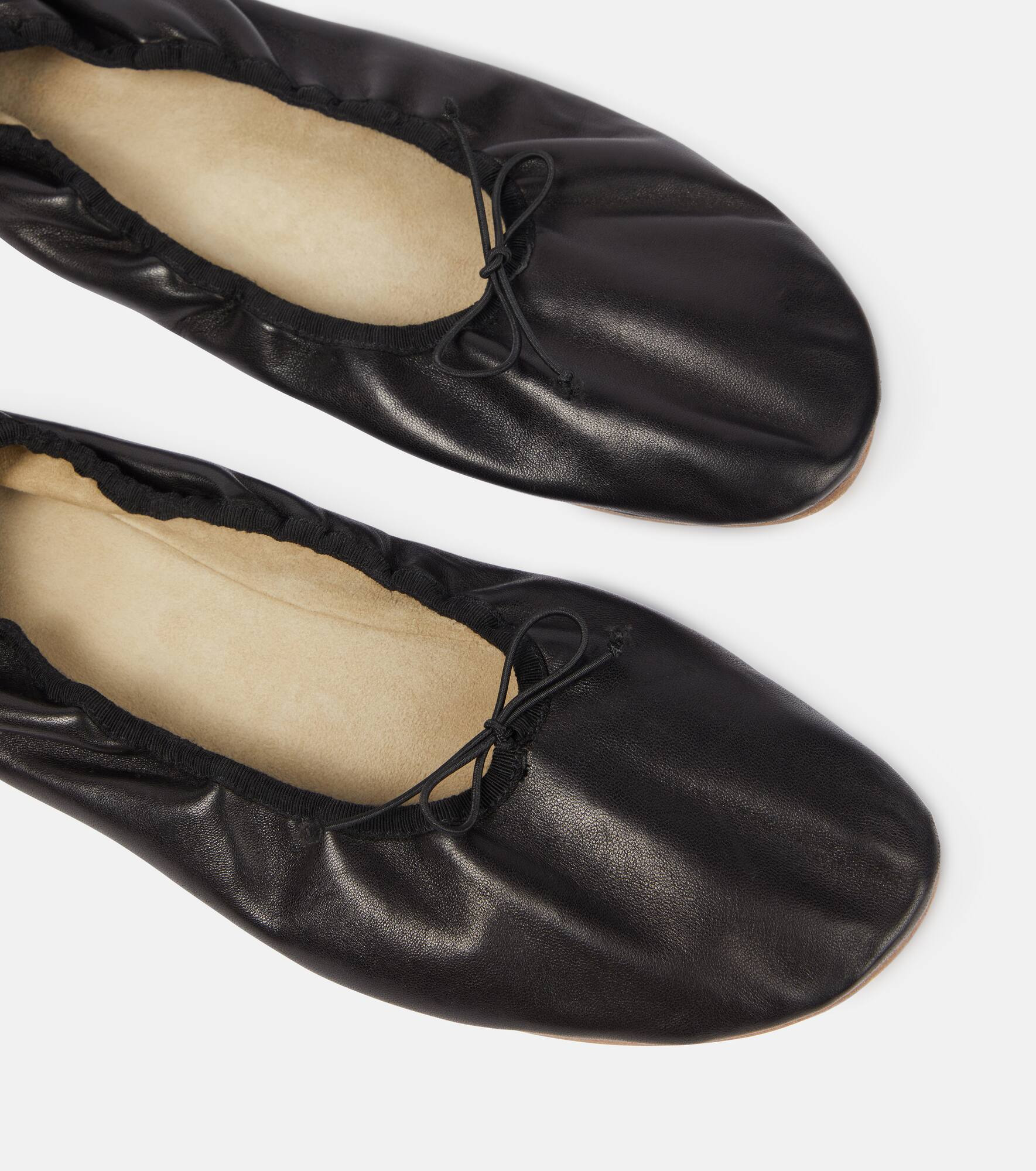 Leather ballet flats - 5