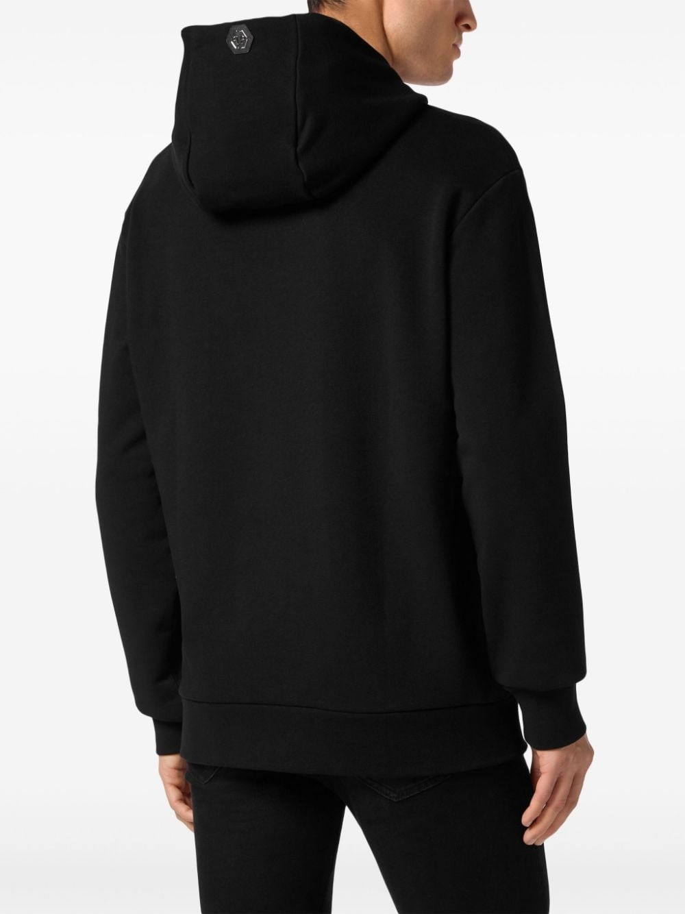 Crystal Tattoo crystal-embellished hoodie - 3