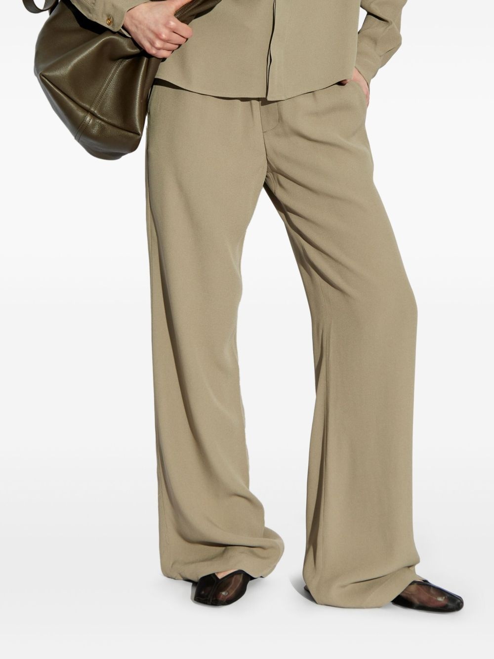 pointed-collar shirt - 2