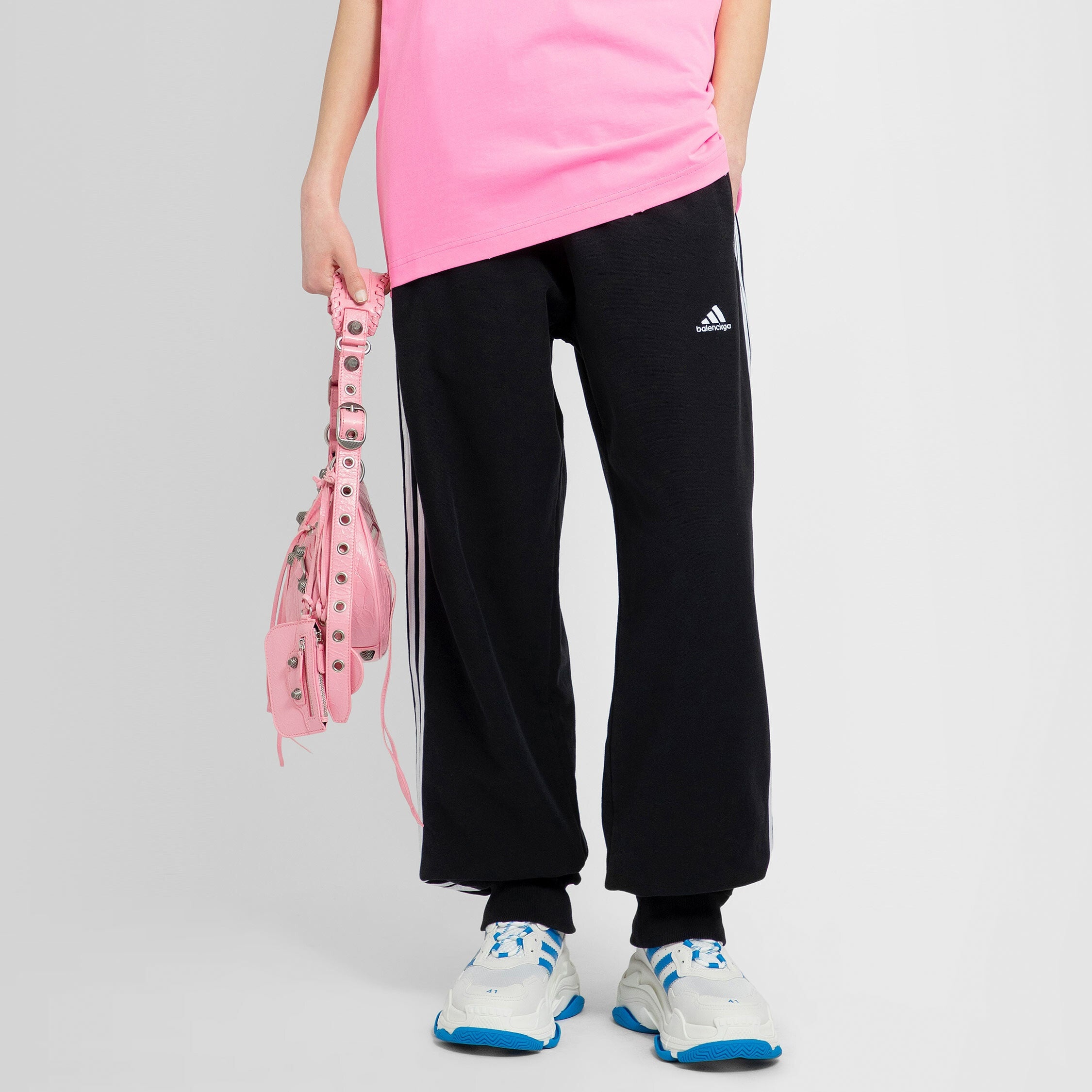 BALENCIAGA WOMAN BLACK TROUSERS - 6