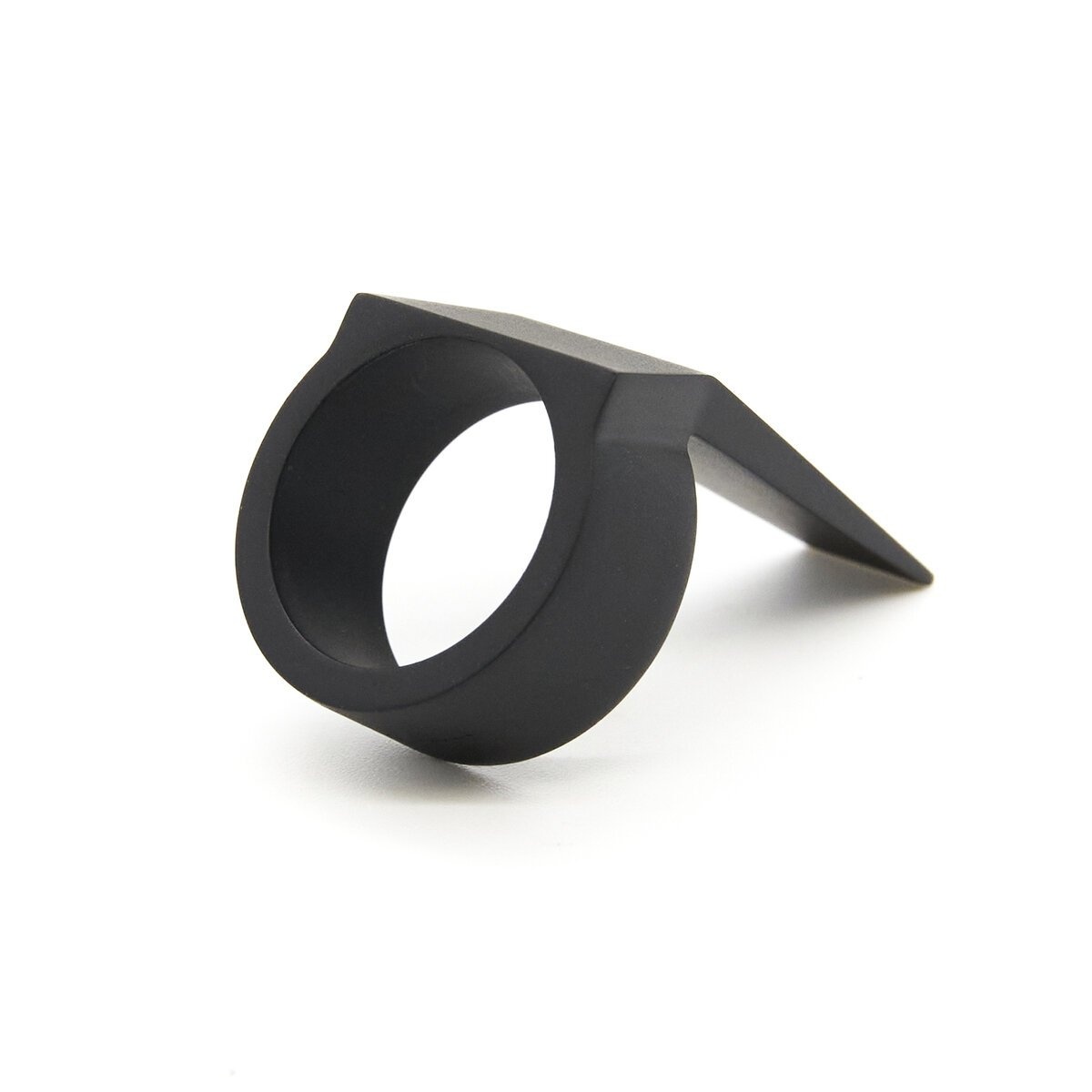 Monochrome Trunk Ring in Black - 2