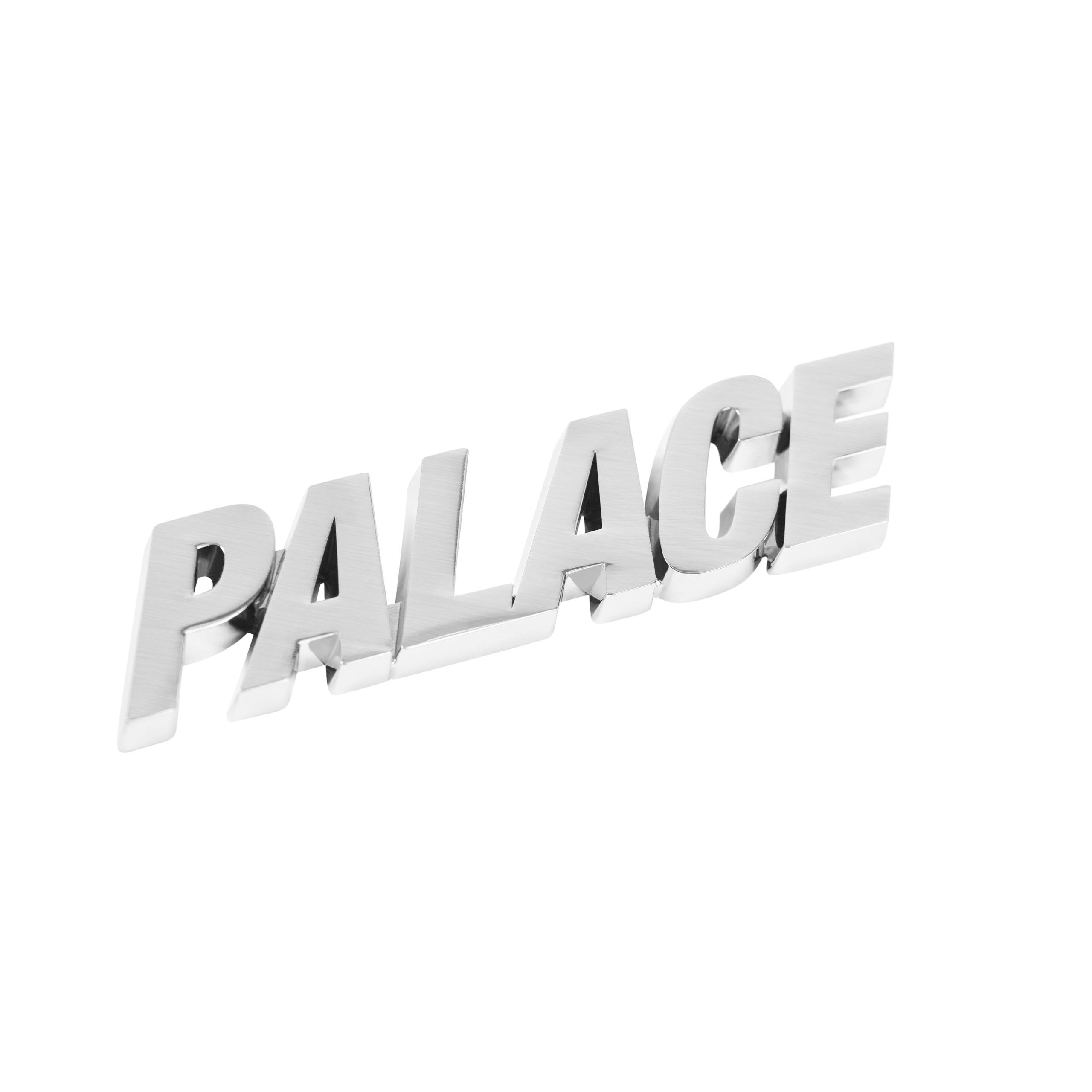 CAR BADGE SILVER - 3