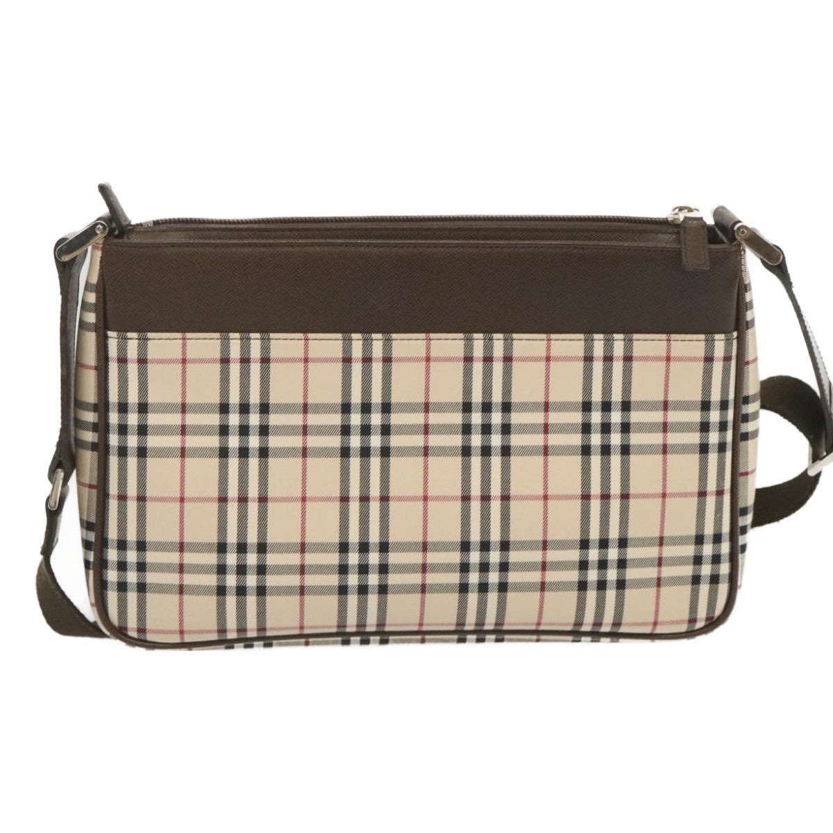 Burberry Nova Check Shoulder Bag Canvas Beige - 2