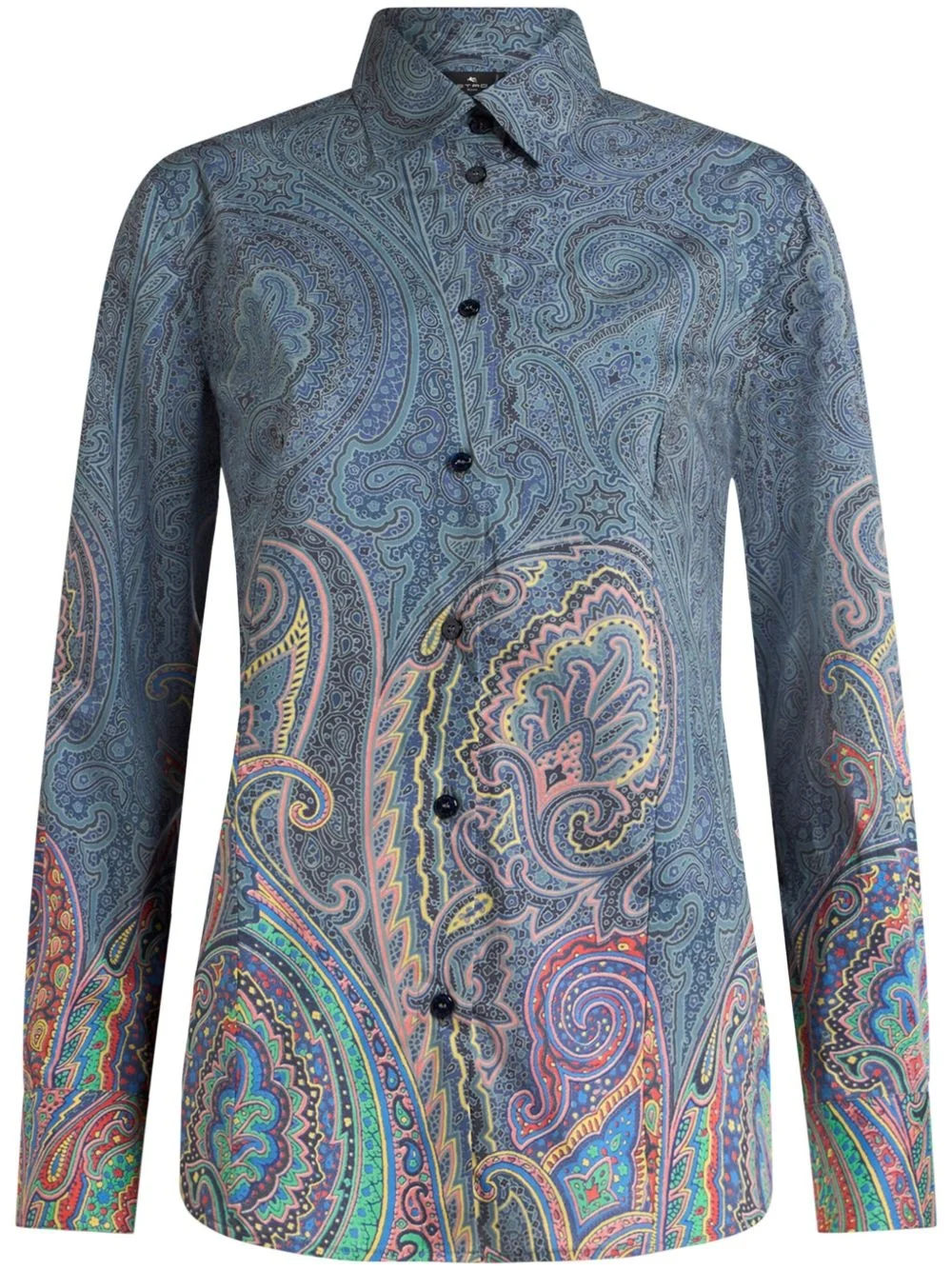 paisley-print shirt - 1