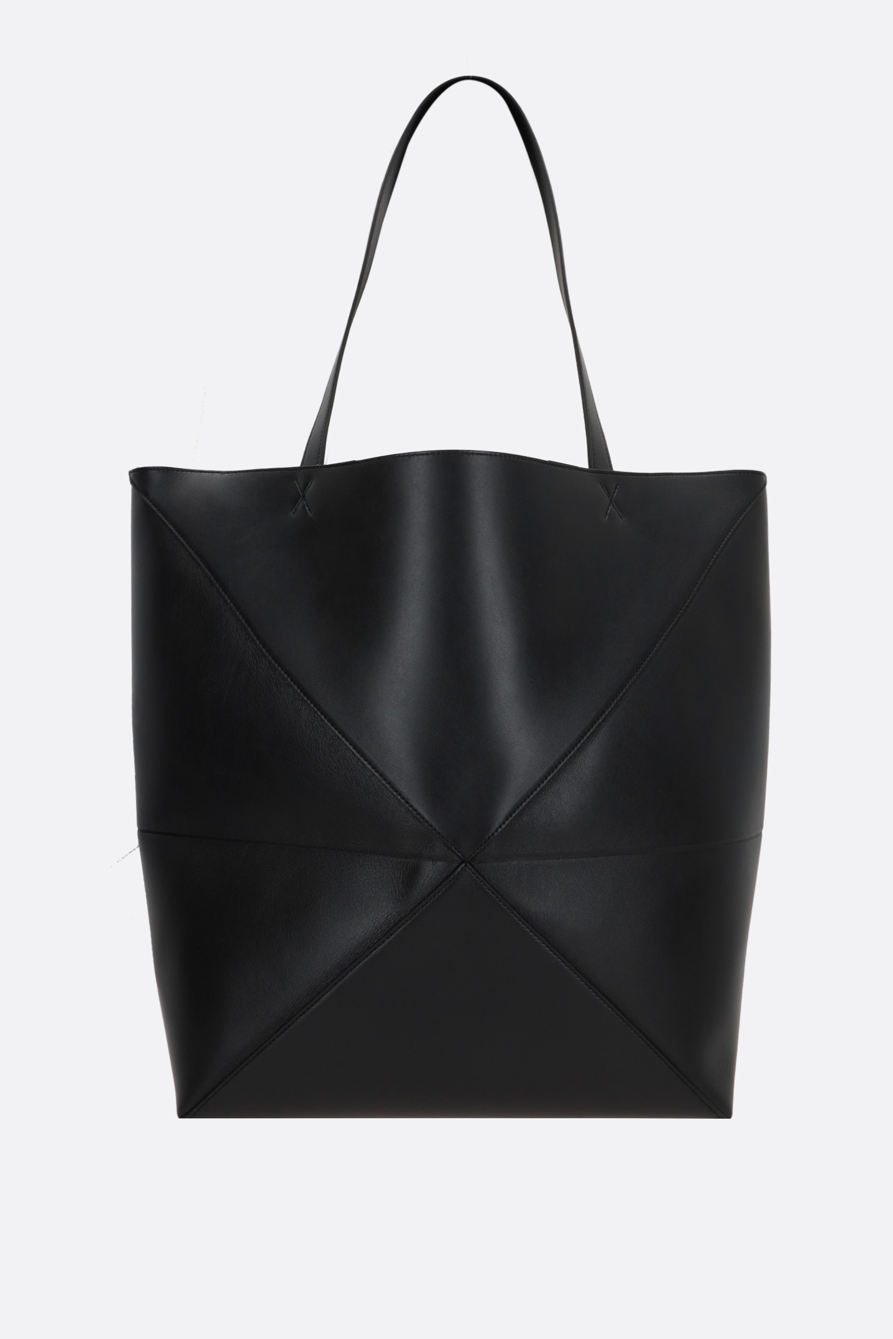 Loewe PUZZLE FOLD LARGE SMOOTH LEATHER TOTE BAG