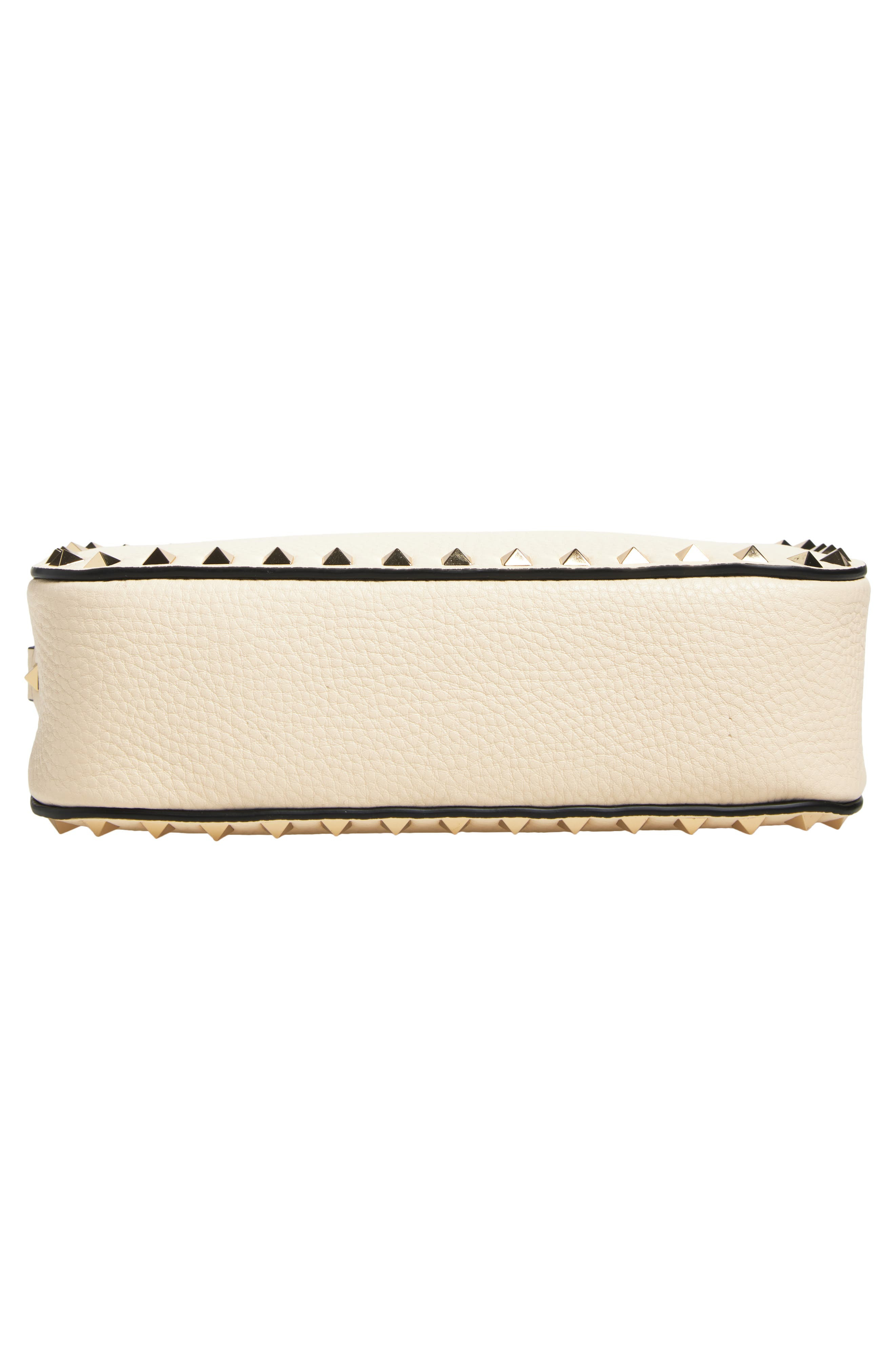 Valentino Garavani Rockstud Crossbody Camera Bag in Light Ivory at Nordstrom - 7