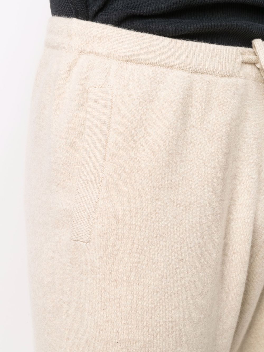 cashmere track trousers - 6