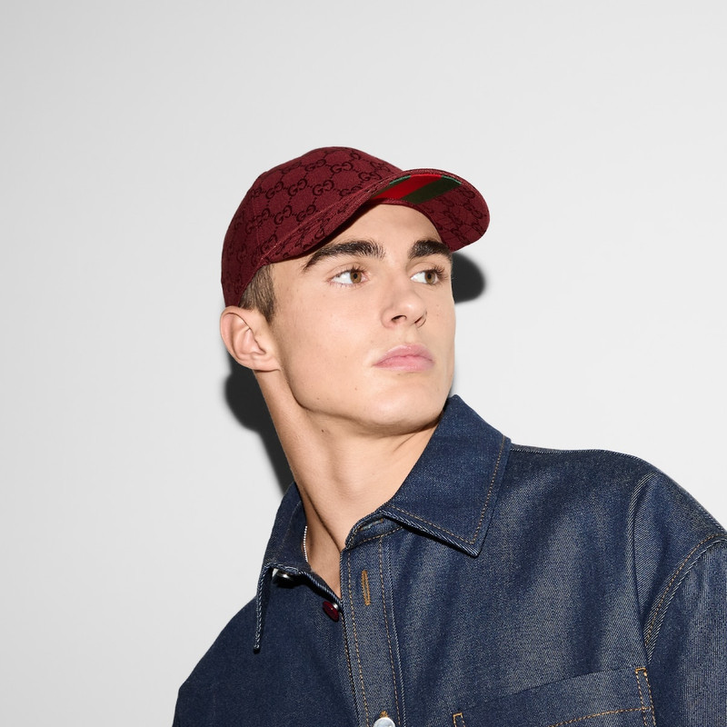 GG canvas baseball hat 3