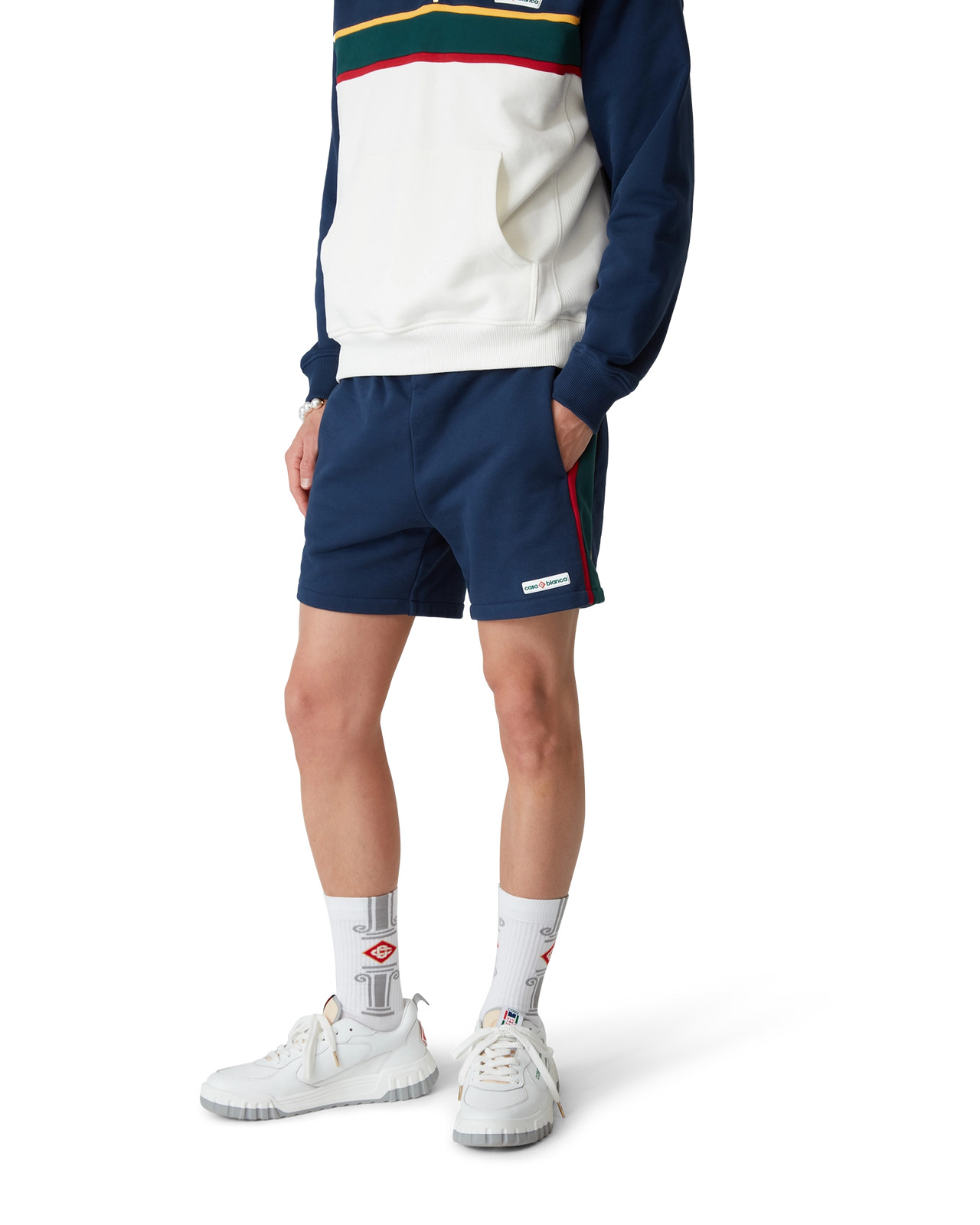 Colourblock Sweatshorts | Casablanca Paris - 4