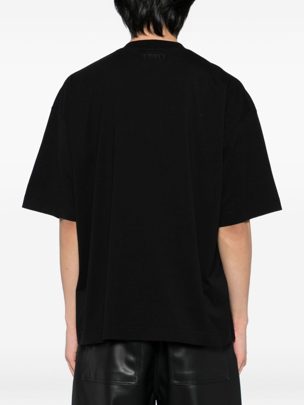 cotton T-shirt - 3