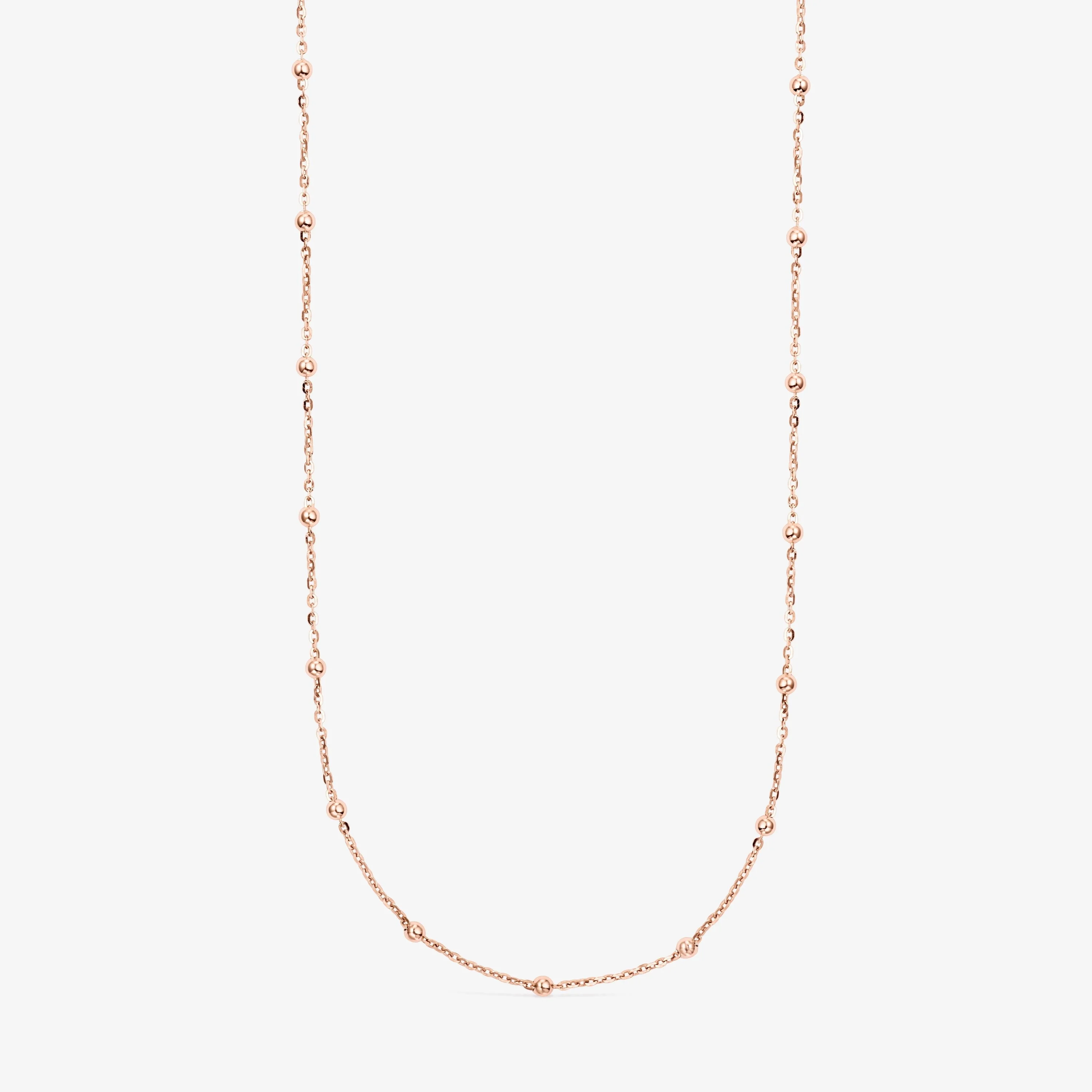 Choker with 18K rose-gold vermeil and balls TOUS Chain - 1